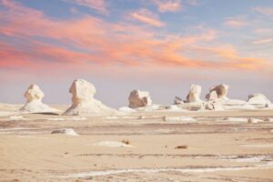 The White and Black Desert of Egypt