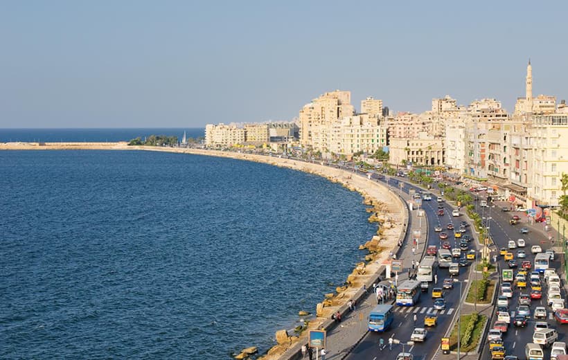 alexandria harbor egypt 1