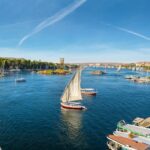 nile and boats