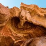 36173025 xxl Fragment of color desert stone formation at Canyon Sinai EgyptmediumSt Catherine and Colored Canyon by Jeep