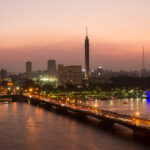 Late evening in Cairo